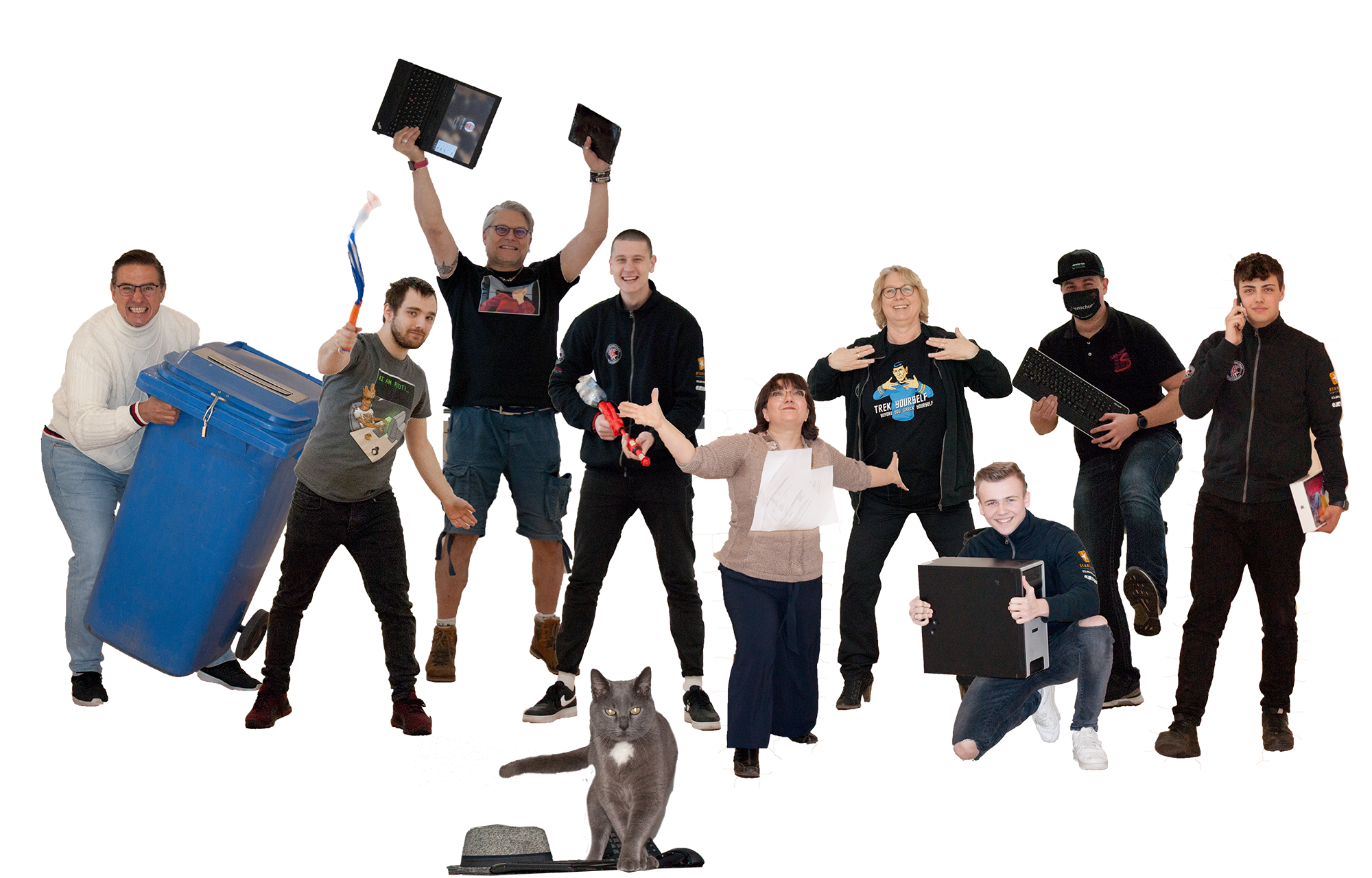 ms computer - das Team -Sammy ist der Chef ms computer - das Team -Sammy ist der Chef
